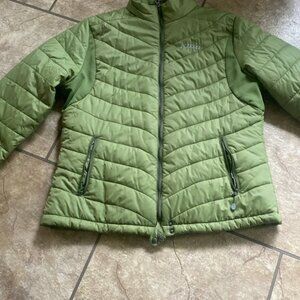 Klim Waverly Green Full Zip Puffer Jacket Size Large